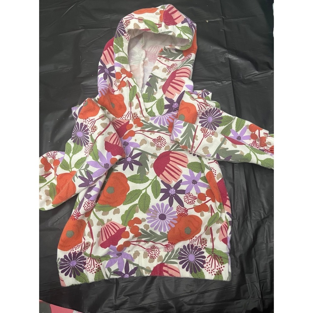 2T floral long sleeve‎ pullover jacket for girls Falls Creek